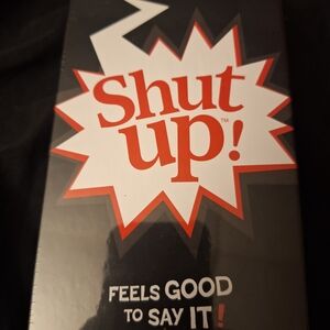 Shut Up! Card Game - Black and Red